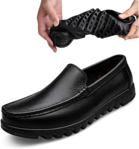 Men's Slip on Loafers Soft Flat Relaxing Boat Shoes Suitable for Driving and Walking4
