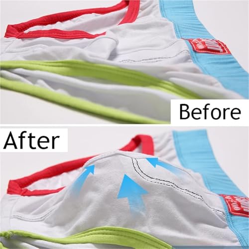 4PCS Sponge Pad Underwear Sexy Briefs Enhancer Cup Men Bulge Pouch Front Padded Push Up Underpants Panties Pad4