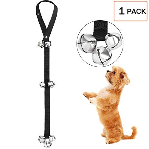 FOLKSMATE Dog Doorbells for Potty Training 1 Pack Potty Bells with 7 Extra