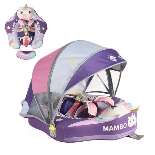 Mambobaby No-Flip Baby Pool Float with...