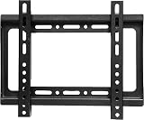 Monitor Wall Mount for 14-42 Inch LED, LCD and Smart TVs, Universal Heavy Duty TV Wall Mount, Black