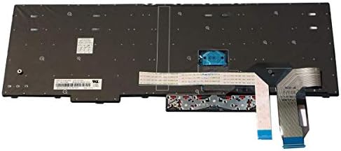 Replacement US Keyboard for Lenovo ThinkPad E580 E585 L580 E590 E595 L590 T590 P15S P52 P72 P53 P73 P53 P52 T15(Not Fit P52s) Laptop (No Backlight) image 4