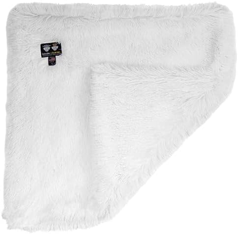 Bessie and Barnie Frosted Willow Luxury Shag Ultra Plush Faux Fur Pet, Dog, Cat, Puppy Super Soft Reversible Blanket (Multiple Sizes)
