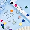 SUPERFINDINGS 2 Styles Essential Oil Necklaces Perfume Pendant Necklaces with 20 Felt Pads Diffuser Locket Necklace Essential Oil Jewelry Gift Oil Pendant Aromatherapy #4