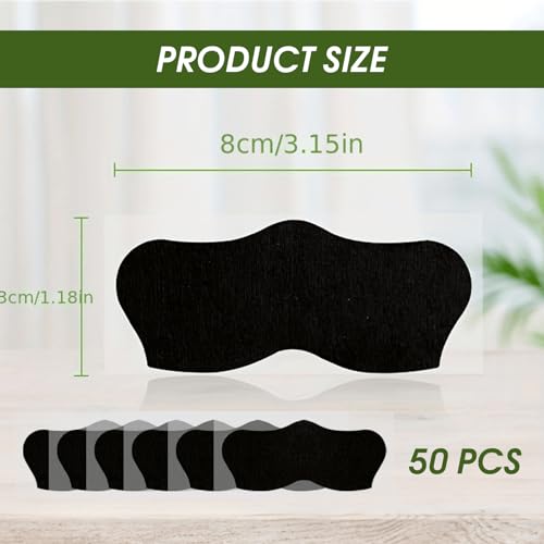 YANINEE 50PCS Mitesser Nase Pore Strips Nntfernen, Mitesserentferner Stripes für alle Hauttypen