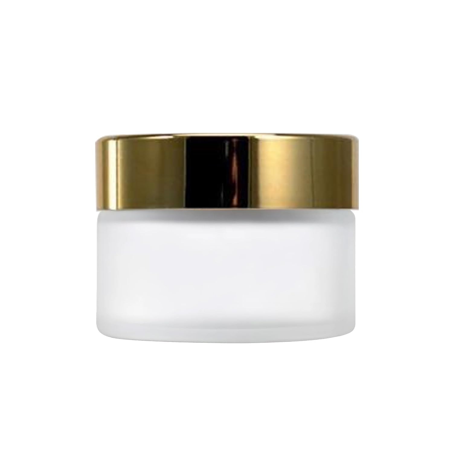 B.H. Industry 100g Frosted Glass Jar with Golden Cap and White Inner Plug for Cold Cream, Travel Essentials, Cosmetics & DIY. (12)-image-22