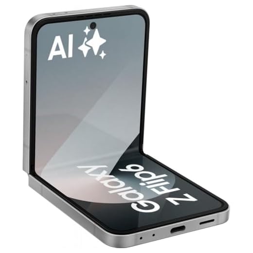 Samsung Galaxy Z Flip6 512GB Silver Shadow 17cm (6,7") OLED Display, Android 14, Dual-Kamera, Faltbar