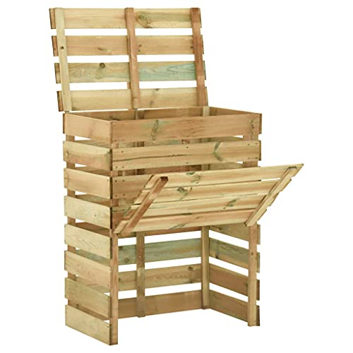 Somier de láminas (4 unidades, 80 x 50 x 100 cm, madera de pino)