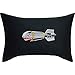 Angry Torpedo – Cuscino con federa e motivo 40 x 60 cm, regalo per uomo/adolescenti/ragazzi con razzo bombe e bombe cuscino decorativo nero cuscino divano grande rivestimento imbottito