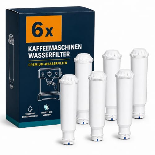 Ersatz Wasserfilter für Kaffeemaschinen Filterpatrone passend für Melitta Pro Aqua Nivona Filtereinsatz Krups F088 Filterkartusche kompatibel mit Melitta Caffeo Solo