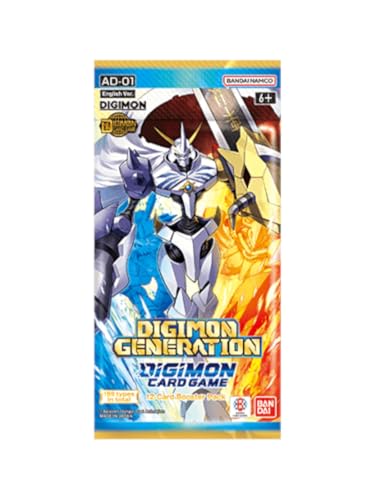 Image of Digimon TCG: Advanced Booster Digimon Generation (AD-01) - 12 Packs