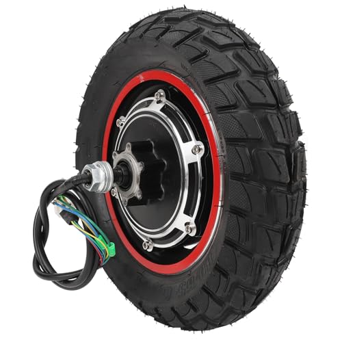 Bnineteenteam Electric Scooter Hub Motor, 10 Inch 48V 800W Pneumatic Tires...