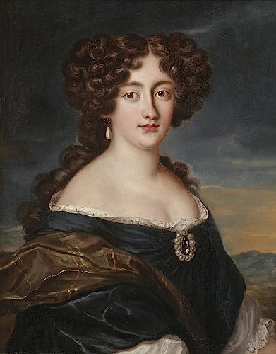 Portrait d'Ortensia Mancini poster toile 50x70cm de Jacob Ferdinand Voet pour salon chic