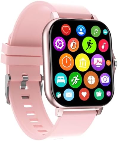 Smart Watches for Women Men, Bluetooth 5.0 Smartwatch with 1.7″ Full Screen 𝑇𝑜𝑢𝑐ℎ, Brightness Adjustment, Alarm Clock, Smart Watches for Android iOS, APP Control Daily Deals My Orders