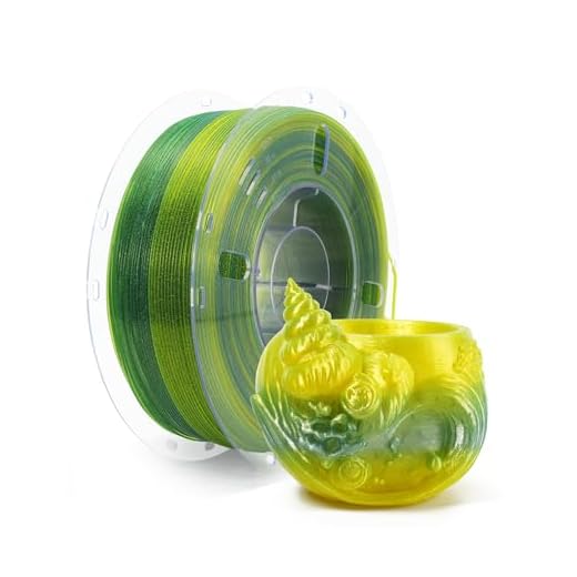 FilaBees PLA Crystal Clear Filament 1.75mm 1kg Spool,High Transparency 90% Light Transmission,Gradient PLA 3D Printer Filament for Transparent Toys,Lamps,Decorative Prints,Summer Niqht Fireflies