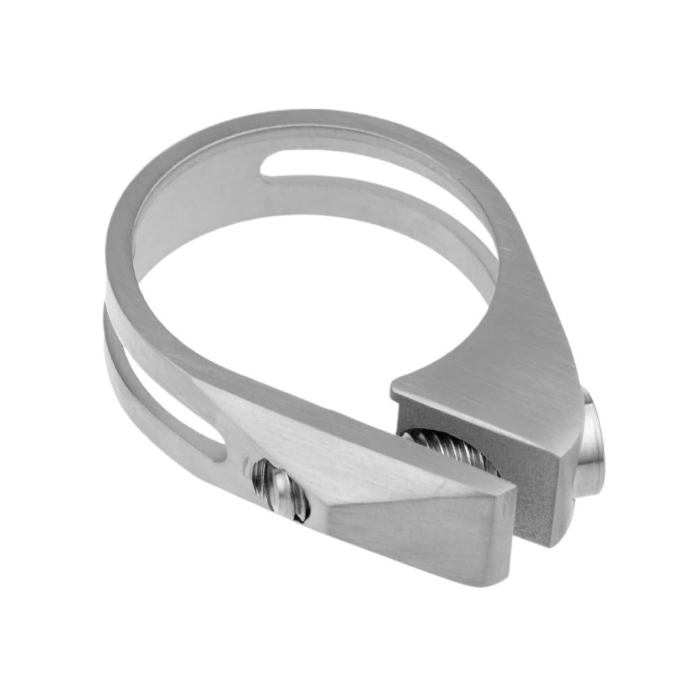 CHENJIAHAO Pinze per Sellino Morsetto reggisella for Bicicletta in Titanio Morsetto reggisella for Bici MTB 34,9 mm/31,8 mm Pinze per Sellino(34.9mm)
