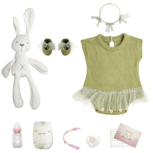 Brastoy Bebê Reborn Boneca Pintada Silicone Realistic Menina Original (Pintado Menina 55cm)