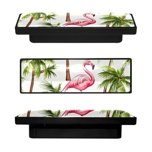 Boutons de commode rectangulaires décoratifs pour tiroir et placard - 2