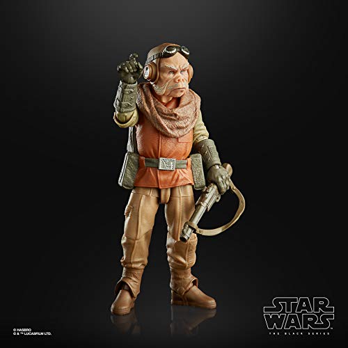Star Wars The Black Series Kuiil Spielzeug 15 cm große The Mandalorian Action-Figur zum Sammeln, Spielzeug für Kids ab 4… – Bild 7