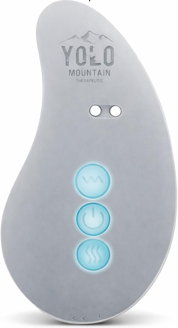 TMJ Relief Products Jaw & Neck Massager w/Soothing Heat Mode-Patented TMJ Massage Tool, 10 Gentle Vibration Modes, Eases TMJ Jaw & Neck Pain, Stiffness, FSA/HSA Accredited