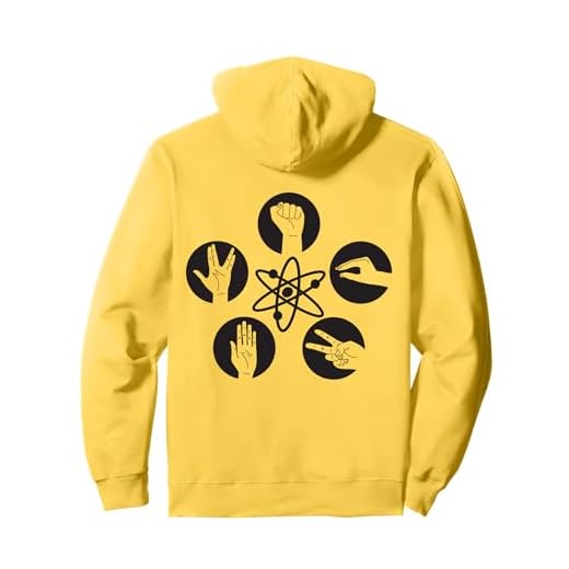 US Big Bang Theory +Logo Rock Lizard Spock 01 Sudadera con Capucha
