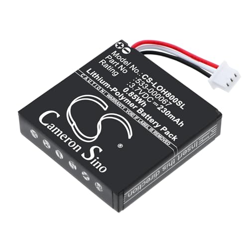 Capacità: 230mAh Replacement Battery for Logitech H800 Wireless Headset
