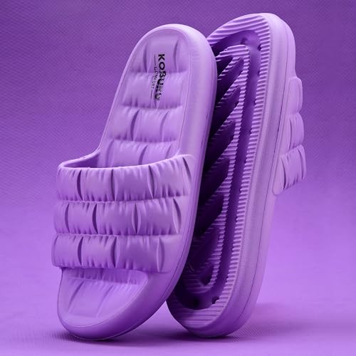 Image of KOBURG Ultra Slides for Women| Stylish | Comfy | Super soft | Ultra-Light | EVA | Slippers | Flip Flops for Women KF-454
