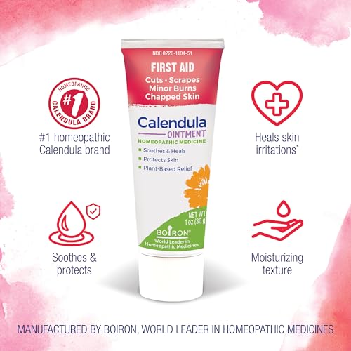 Boiron Calendula Ointment for Relief from Minor Burns, Cuts, Scrapes, and Insect Bites - 1 Oz - image 4