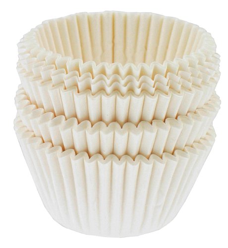 Moldes mini para repostería Norpro que solucionan el pegado de masas, papel blanco, pack 100 2