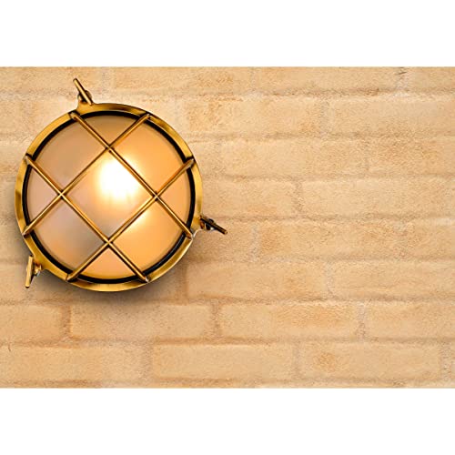 Applique murale extérieure rétro Ø 25 cm Adam lampe de jardin étanche - 6