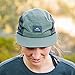 Tillak Wallowa Trail Hat, a Lightweight Nylon and Stretch Mesh 5 Panel Cap (Fir Green)