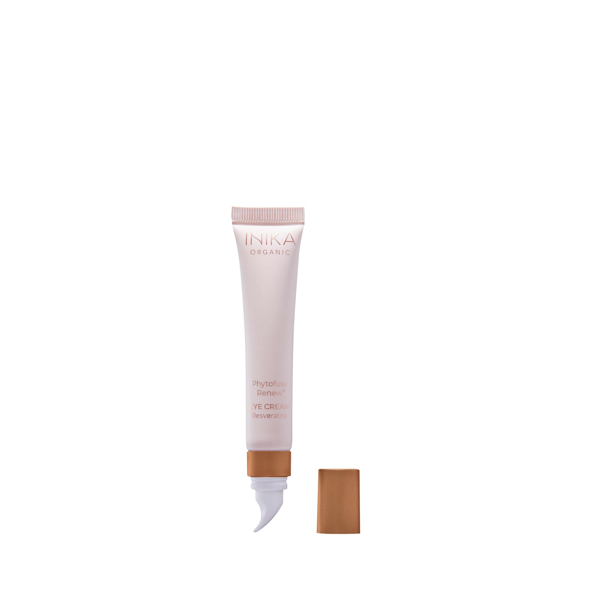 INIKA Organic Phytofuse Renew Eye Cream | Die ultimative Anti-Aging-Augencreme. Reduziert klinisch erwiesene Augenringe, feine Linien und spendet Feuchtigkeit und polstert die Haut auf. Alle