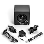 Alesis Nitro Amp 70W 3" Compact Electric Drum Monitor Speaker for Practice and Lessons, Rack-Mountable with Clamps Included