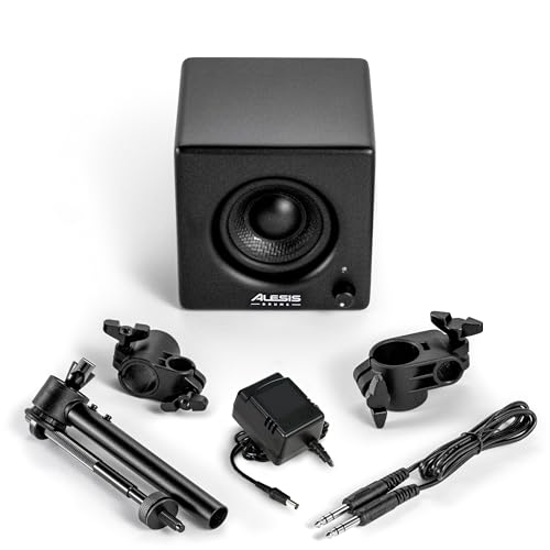 Alesis Nitro Amp 70W 3" Compact Electric Drum Monitor Speaker for Practice and Lessons, Rack-Mountable with Clamps Included by Alesis - Used condition - CA$91.19
