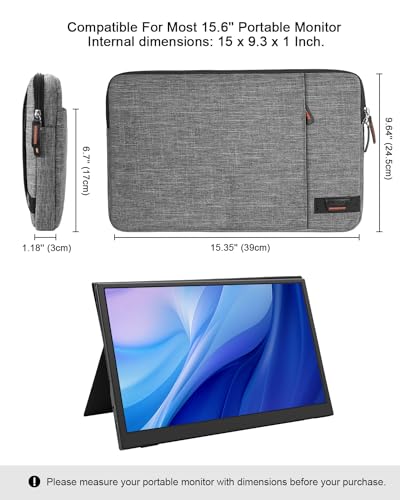 Housse pour moniteur portable protégeant des chocs et rayures durant vos déplacements - 5