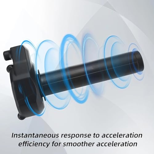 Image of Electric Dirt Bike Throttle for Surron 79Bike Falcon Tuttio Soleil01 | Quick Response Nylon Twist Throttle Handle Tube for Sur Ron Light Bee X S /E Ride Pro /MacFox /79Bike Falcon Pro Falcon GT-Black