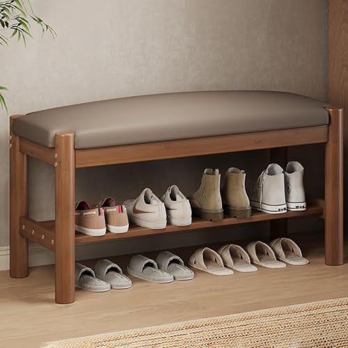 Banc de bout de lit rembourré en bois idéal pour sublimer une chambre ou un salon cocooning