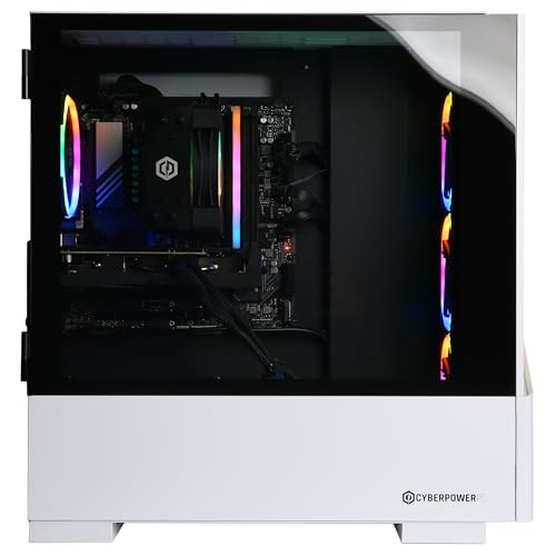 Image of CyberPowerPC Gamer Xtreme VR Gaming PC, Intel Core Ultra 5 225F 3.3GHz, Radeon RX 9060 XT 8GB, 16GB DDR5, 1TB PCIe 4.0 SSD, WiFi Ready & Windows 11 Home (GXiVR8060A39)