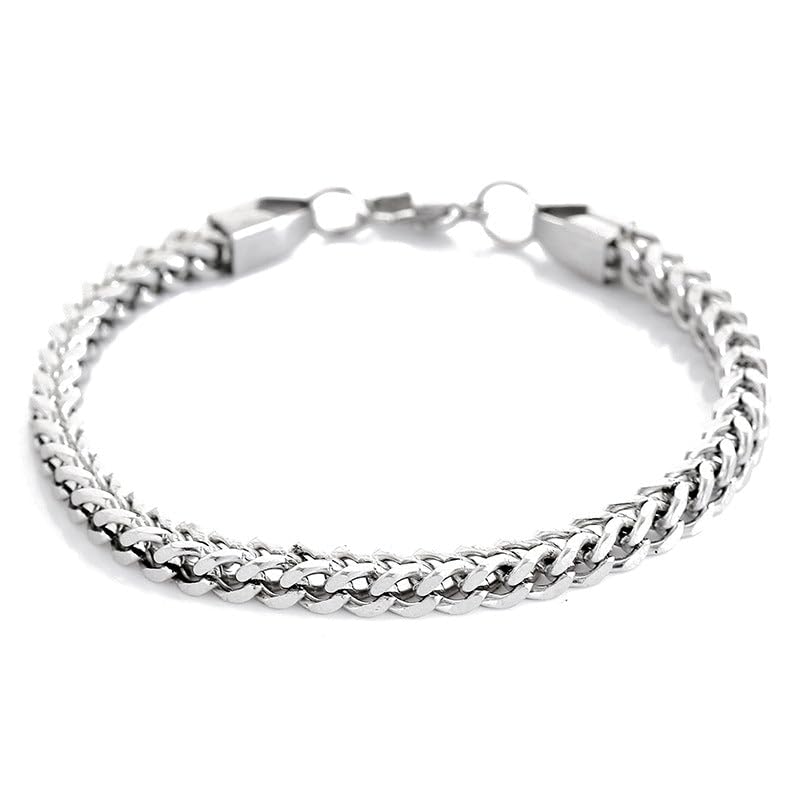 Image of Salty Alpha Anti Tarnish Bracelet for Men | Hand Bands for Boys | Wrist Bracelets for Man | Fashion Jewellery Accessories | Stylish Minimal Jewelry | Gift for Marriage, Birthday, Anniversary