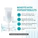Instantly Ageless - Instant Face Lift Cream - Skin Care for Anti Aging face cream - Wrinkle Tightener - Instant Under Eye Bags Remover - Facelift in a Box of 25 Vials