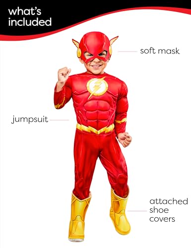 Disfraz The Flash para toddlers Rubies DC Comics miniatura 2