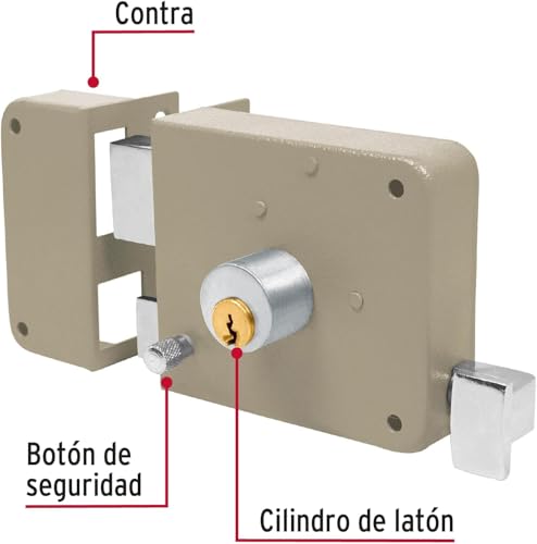 Cerraduras para puertas de herrería 14 Imagen adicional