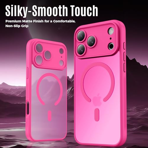 Image of Symcele Designed for iPhone 17 Pro Case, Hot Pink