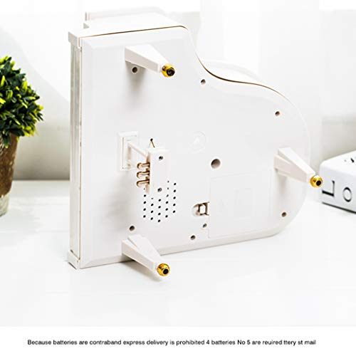 Caja de música de la manivela modelo piano regalo amor boda 7