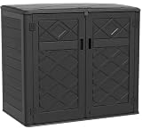KINYING 48 cu. ft. HDPE Storage Shed