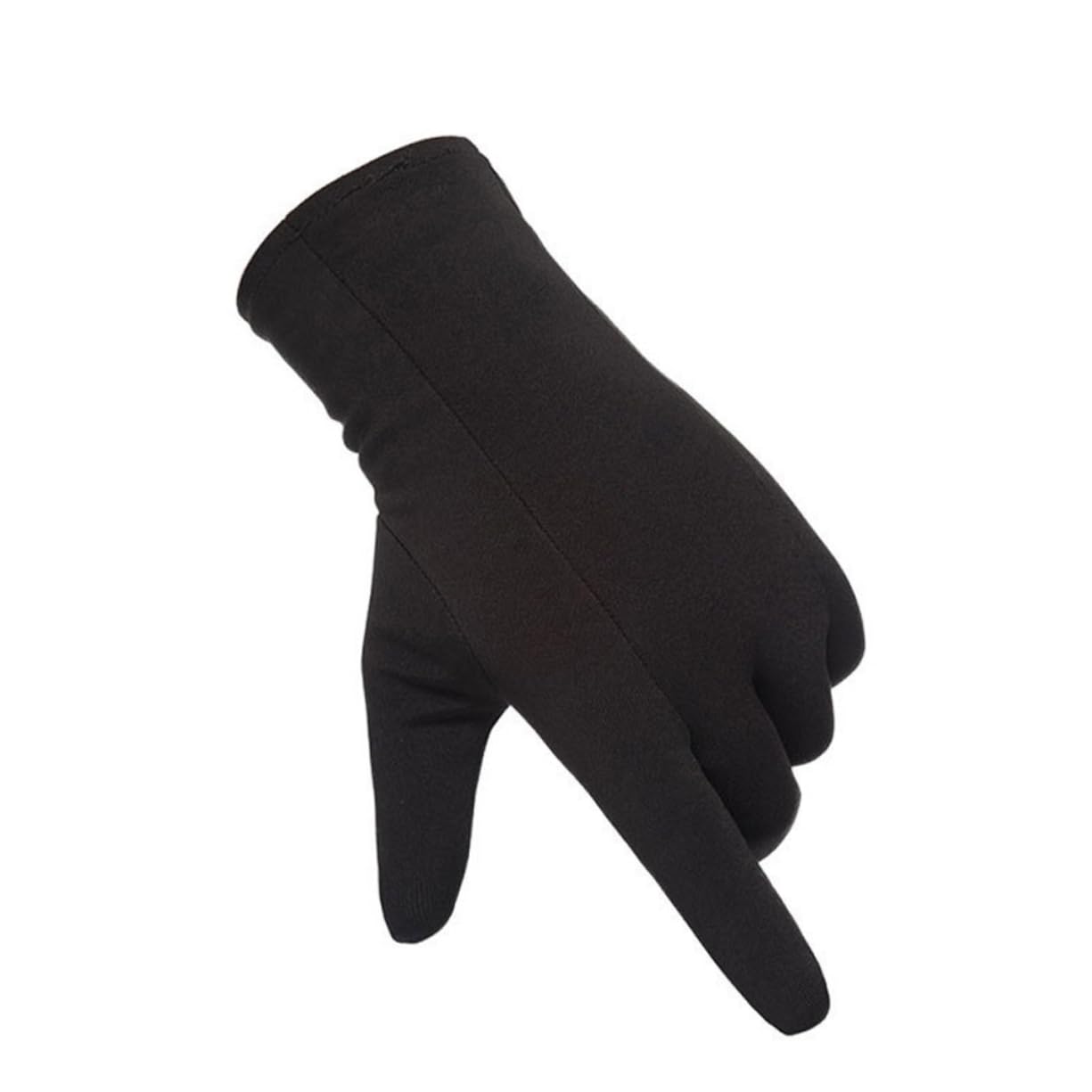 BESPORTBLE 3pares Guantes De Invierno De Grueso Impermeables y Táctiles para Pantalla Protección Cálida para Conducción Ciclismo y Senderismo Negro