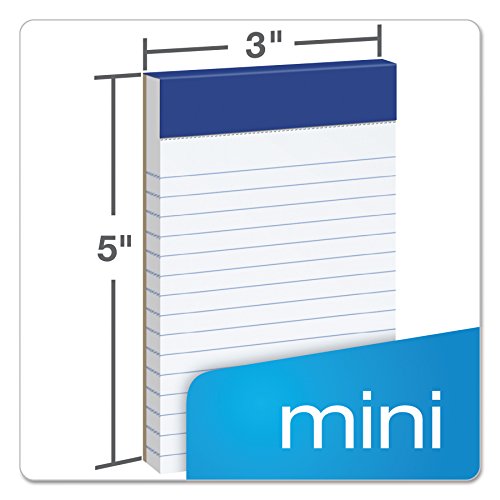 Ampad-20-208-Evidence-3-x-5-Narrow-Perforated-Writing-Pads-White-12-Pads-of-50-Sheets-Each