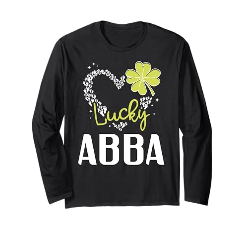 Chemise humoristique Lucky Abba pour femme Manche Longue