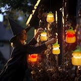 EverBrite Zestaw 3 dyń świetlnych LED na Halloween
