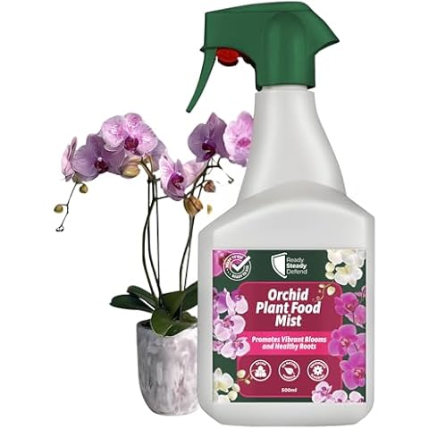 Orchid Plant Food Mist 500ml | Promotes Vibrant Blooms & Healthy Roots | Organic Seaweed Formula Cover